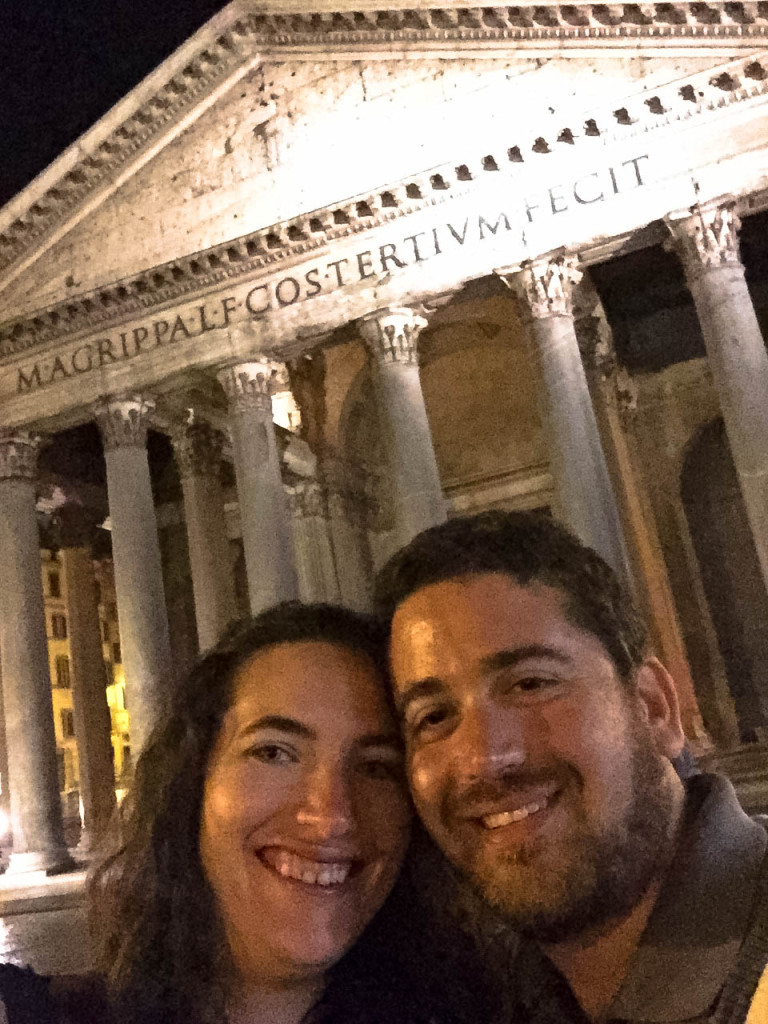 At the Pantheon - Rome