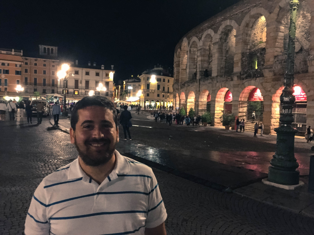 The Verona Arena, a Roman amphitheatre